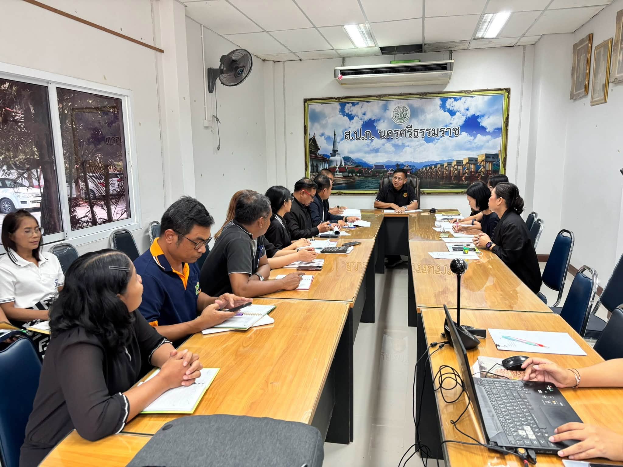 title - ผู้ตรวจราชการกรม ส.ป.ก. ประชุมติดตามผลการดำเนินงานตามแผนการตรวจราชการ ของ ส.ป.ก. ประจำปีงบประมาณ พ.ศ.2569 รอบ 2 จังหวัดนครศรีธรรมราช